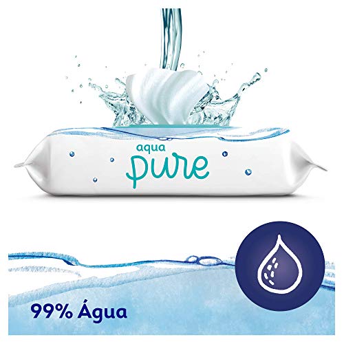 Dodot Aqua Pure Toallitas Bebé con 99% Agua, 9 Paquetes x 48 Toallitas (432)