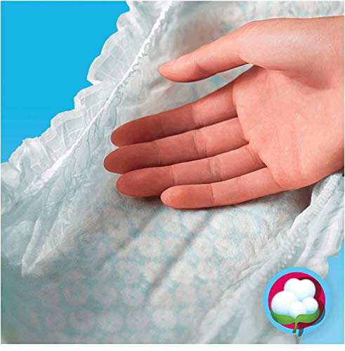 DODOT Bebé-Seco Pañales Talla 6, 100 Pañales, Pañal con Canales de Aire, 13+ kg, pañales para bebe para una piel seca y aireada