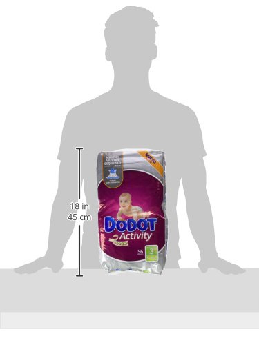 Dodot Protection Plus Activity Pañales Talla 3 (6 a 10 kg) 56 Pañales