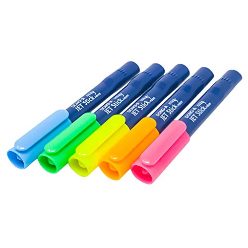 Donga Inkjet Safe Jet Stick Rotuladores fluorescentes de gel sólido