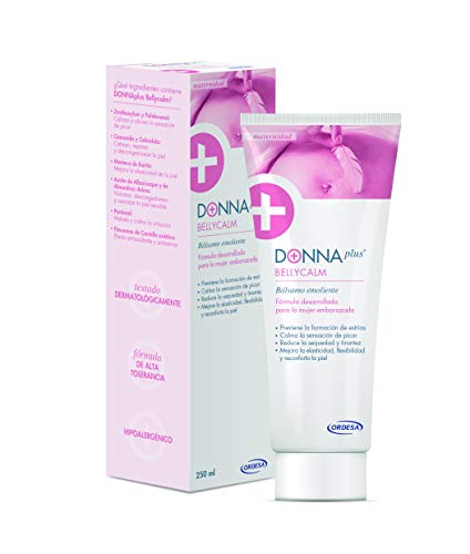 DonnaPlus Bellycalm 250ml Bálsamo emoliente y calmante para la tirantez y picores de la piel durante el embarazo