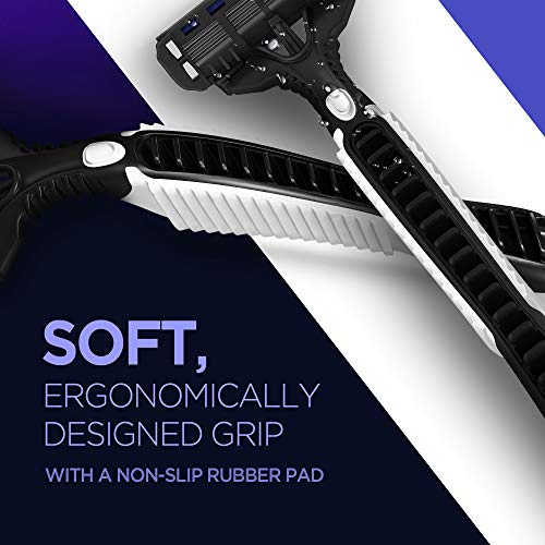 Dorco ritmo 4 – 4 hoja – Cuchillas de afeitar desechables – Value Pack