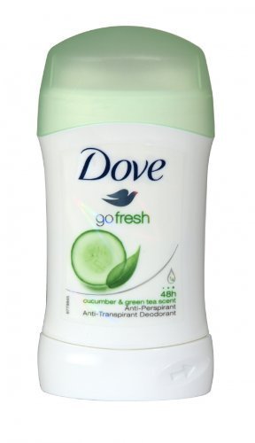 Dove 6 X Desodorante Antitranspirante en Barra 40Ml Go Fresh Pepino & Té Verde