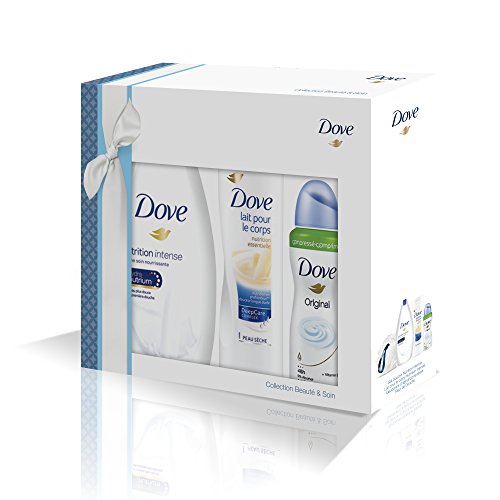 Dove Caja de regalo de productos esenciales de Nutrición Intensiva para mujer
