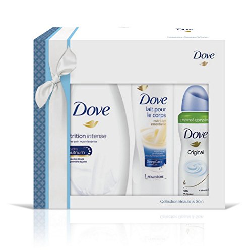 Dove Caja de regalo de productos esenciales de Nutrición Intensiva para mujer