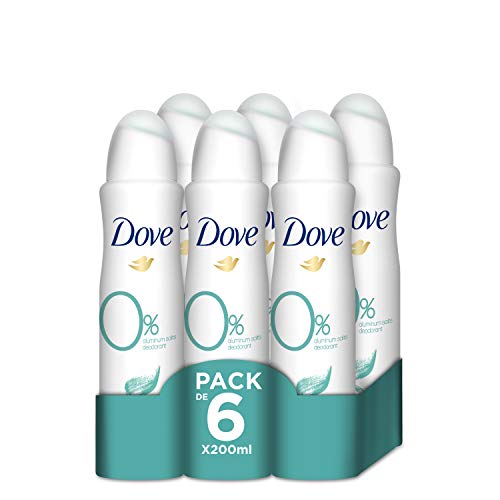 Dove Desodorante AE Sensitive 0% - Pack de 6 x 200ml