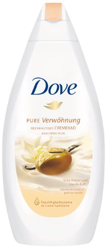 Dove - Gel de baño con manteca de karité y aroma de vainilla, (750 ml)