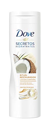 Dove Loción con Aceite de Coco y Almendras - 3 Paquetes de 400 ml - Total: 1200 ml