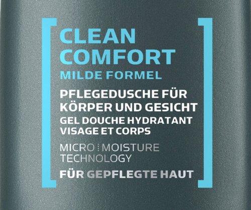 Dove Men clean comfort - Gel de ducha, pack de 8 x 55 ml