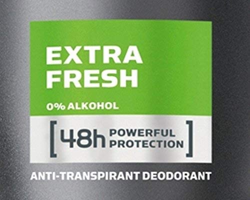 Dove - Men+care extra fresh, desodorante extrafesco, 6 - pack (6 x 50 ml)