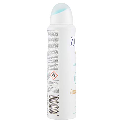 Dove Pure y Sensitive Desodorante Vapo 1 Unidad 150 ml