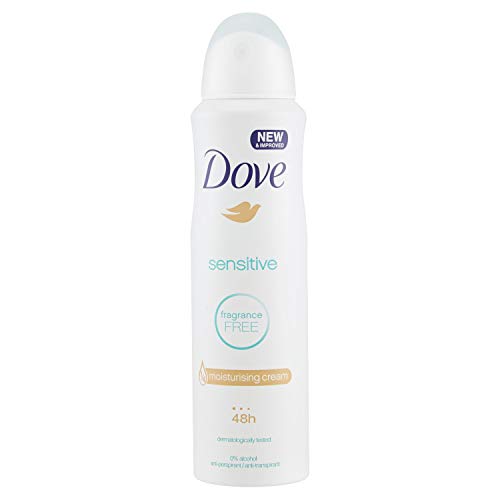 Dove Pure y Sensitive Desodorante Vapo 1 Unidad 150 ml