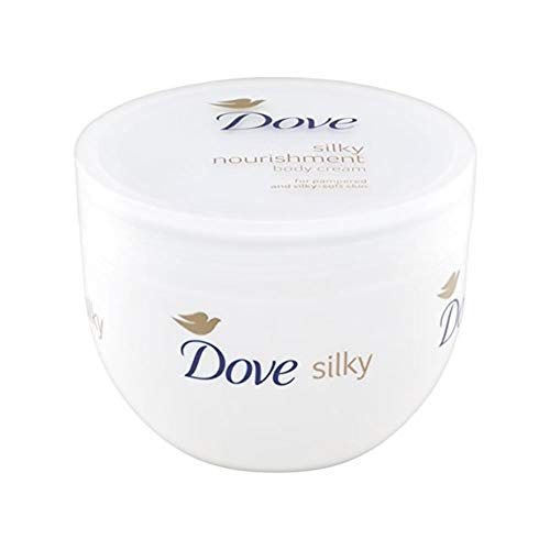 Dove Silky Nourishment Crema Corporal 300ml - Paquete de 4