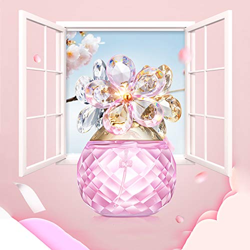 DQM Perfume para Mujeres, Perfumes en Aerosol de Rosas de jazmín, Eau de Toilette Natural Fresco Duradero, 60ml / 2oz