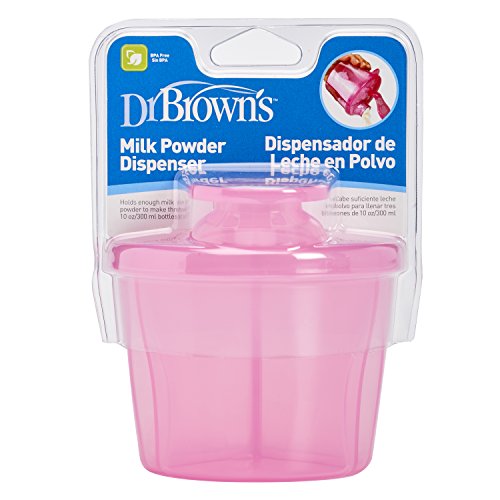 Dr. Brown's AC038-INTL - Dispensador de leche en polvo, color rosa