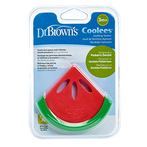 Dr. Brown's Coolees - Mordedor calmante, color sandía