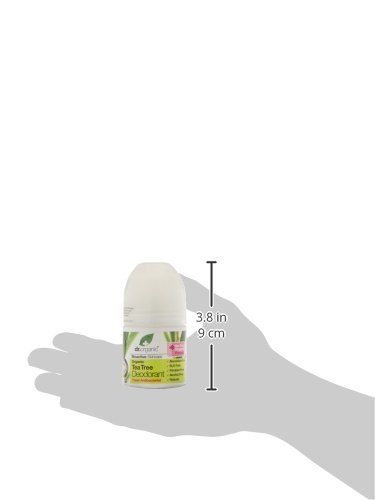 Dr. Organic Desodorante Arbol Del Te Organico 50Ml 1 Unidad 500 g