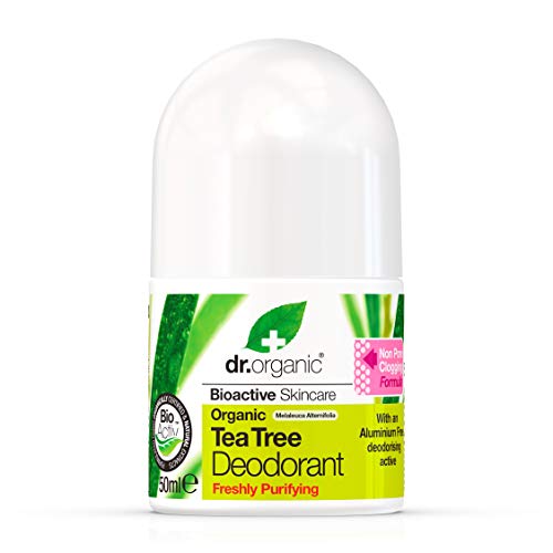 Dr. Organic Desodorante Arbol Del Te Organico 50Ml 1 Unidad 500 g