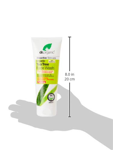 Dr. Organic Gel Limpiador Facial Arbol Del Te 200 ml 200 ml