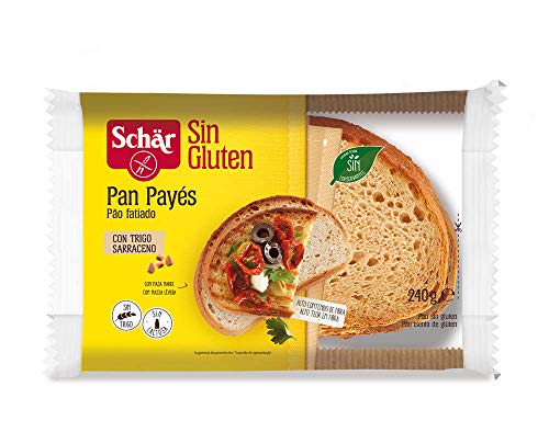 Dr. Schar - Pan payés de trigo sarraceno SIN GLUTEN - 240 gr