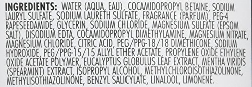 Dr Teal's - Baño de espuma con sal pura de Epsom, relajación y alivio con eucalipto y hierbabuena - 1 litro