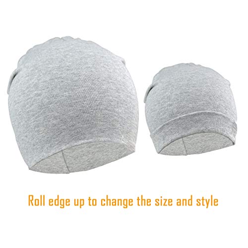 DRESHOW 8 PCS Bebé Beanie Sombrero Recién Nacidos Niño Pequeño Sombrero para Bebés Niños Gorros