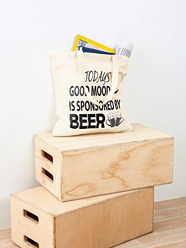 Drink Drinkers Humor Saying Joke Party Beer Tote Cotton Very Bag | Bolsas de supermercado de lona Bolsas de mano con asas Bolsas de algodón duraderas
