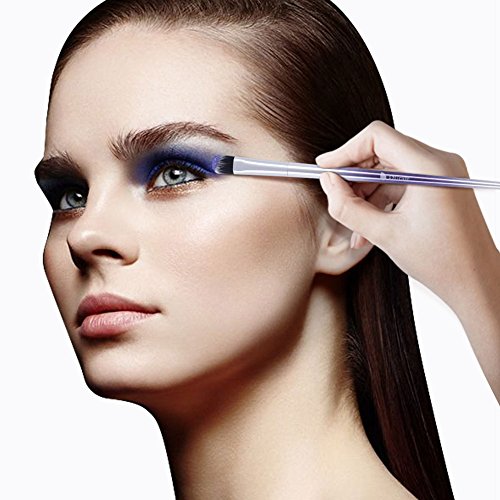 DUcare Brochas de Maquillaje Profesional 17 PCS Púrpura Color Base de Cara Sombra de Ojos Delineador de ojos Resaltador Kits de pinceles de maquillaje