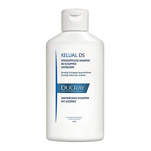 Ducray Kelual Ds champú reparador específico para dermatitis seborreica, 200 ml (2 x 100ml)
