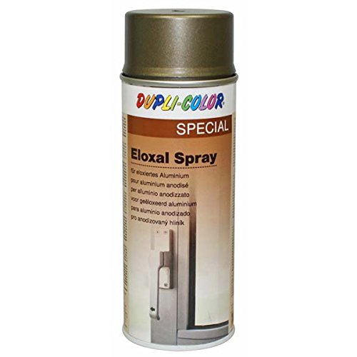 Duplicolor 299803 Pintura para Acero Inoxidable y anodizados, Color Bronce, 400 ml