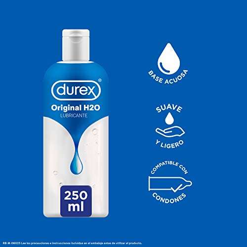 Durex Lubricante Original Base Agua - 250 ml