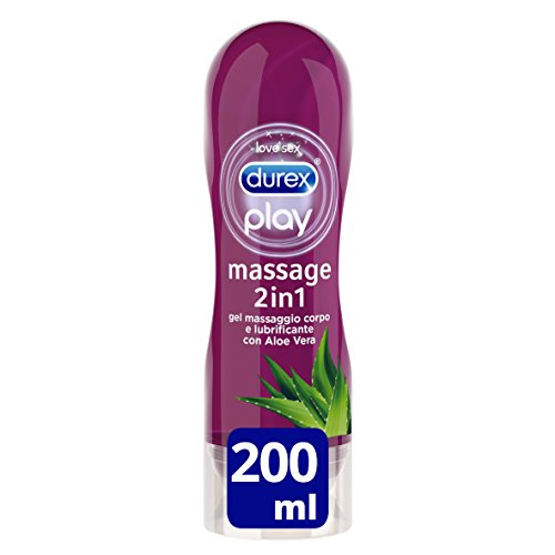 Durex Massage 2 In 1 Aloe Vera 200 Ml 1 Unidad 200 g