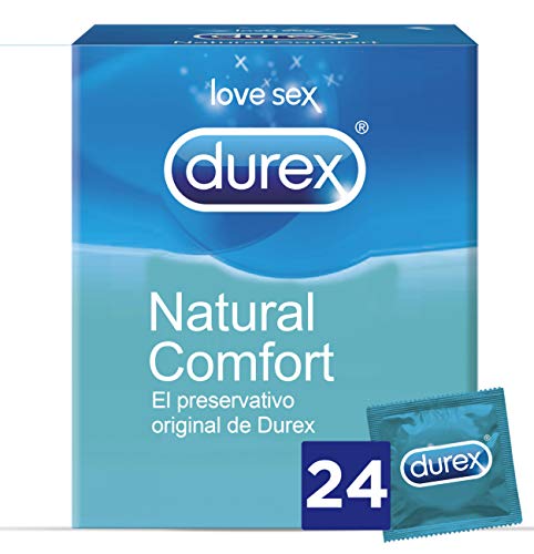 Durex Preservativos Originales Naturales Natural Comfort - 24 Condones