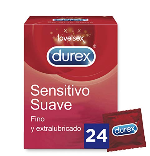 Durex Preservativos Ultrafinos Sensitivo Suave - 24 condones