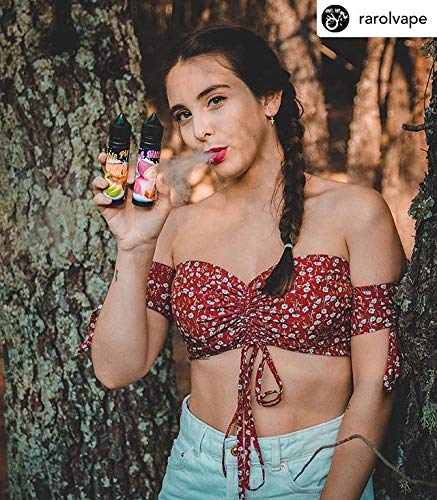 E-Liquid PINK MILK de ElecVap - Sin Nicotina - 60ml formato TPD - 0MG Nicotina - E-Liquido para Cigarrillos Electronicos - E Liquidos para Vaper