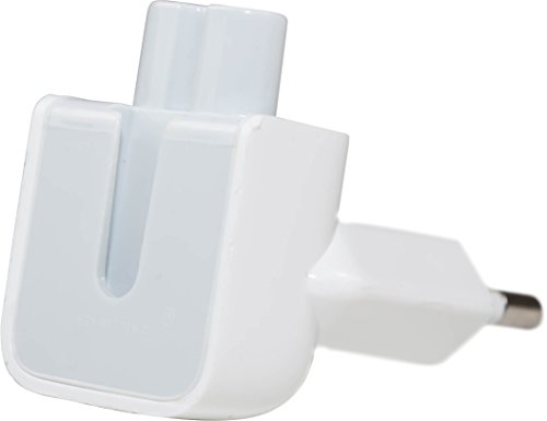 e-port24® EU AC Plug Enchufe Adaptador Cargador Duckhead 2 Pin Power Plug Adapter Compatible con Apple Macbook iPhone iPod iPad Mac