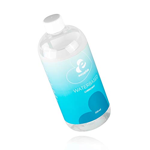 EasyGlide Gel Lubricante Sexual a Base de Agua (500 ml) Geles sexuales seguros de usar con condones de látex y juguetes de silicona
