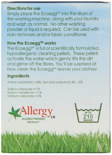 Ecoegg ECO-EGG - Producto de almacenamiento y organización de la colada