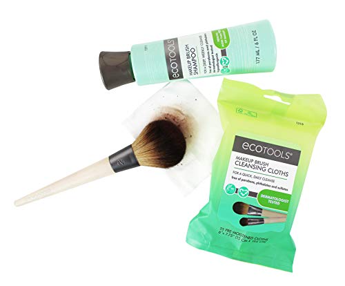 EcoTools® - Champú para limpieza de brochas de maquillaje (gel limpiador), 177 ml