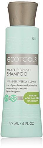 EcoTools® - Champú para limpieza de brochas de maquillaje (gel limpiador), 177 ml