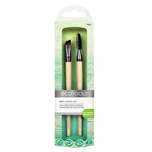 Ecotools® - Juego con 2 brochas para maquillaje de cejas