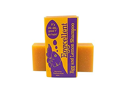 Eggcellent huevo y limón Barra de champú 100% natural de Tasmania Australia con la de la isla único leatherwood miel y la cera de abejas