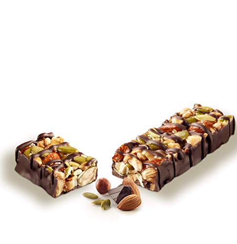 El Almendro - Barritas de Almendra y Chocolate Negro 70% - 4x25 gr - Sin Gluten - Sin Aceite de Palma - Alto Contenido en Fibra