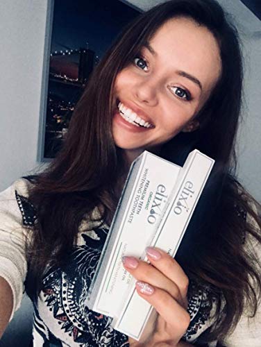 El carbón activo y el aceite de coco La pasta de dientes blanqueadora elixio/Aloe Vera & Aceite de árbol del té/Limpia los dientes, refresca el aliento, es seguro para el esmalte/Sin flúor/by elixio