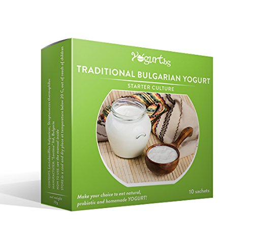 El cultivo para preparar Tradicional Yogur Bulgaro en casa - para 10 litros Yogurt.bg