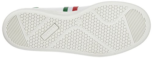 El Ganso Low Top Blanca Bandera Italia - Zapatillas, Unisex, Color Blanco, Talla 37