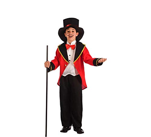 El Rey del Carnaval Disfraz de Presentador de Circo para niño
