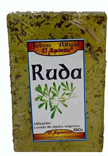 El Sendero, Sano y Natural JABON RUDA (Corta Brujeria) Hecho a Mano 100 GMS.