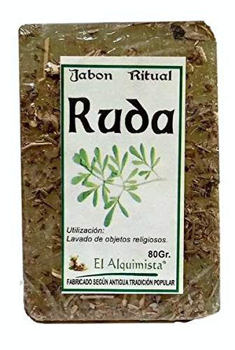 El Sendero, Sano y Natural JABON RUDA (Corta Brujeria) Hecho a Mano 100 GMS.