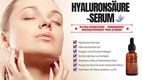 Eldivine Beauty Set De Suero | RETINOL 2.5%, VITAMINA C 20% y ÁCIDO HIALURÓNICO (1 oz cada uno) | Mejor Tratamiento Para las Arrugas, Líneas Finas, Manchas, Acné & Cicatrices | Set Antienvejecimiento